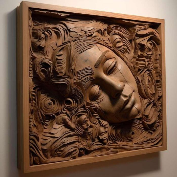 نموذج ثلاثي الأبعاد لآلة CNC 3D Art 